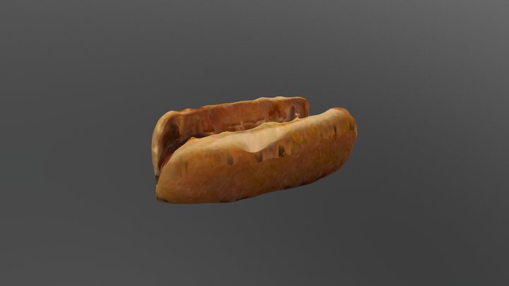 Hotdog 3D Model