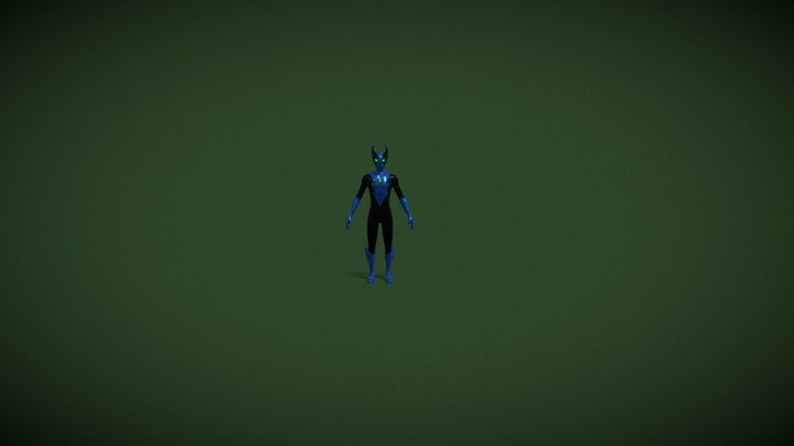 fasttrack ben 10 uaf alien 3d model 3D Model