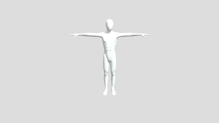 Stichless Mannequin 3D Model