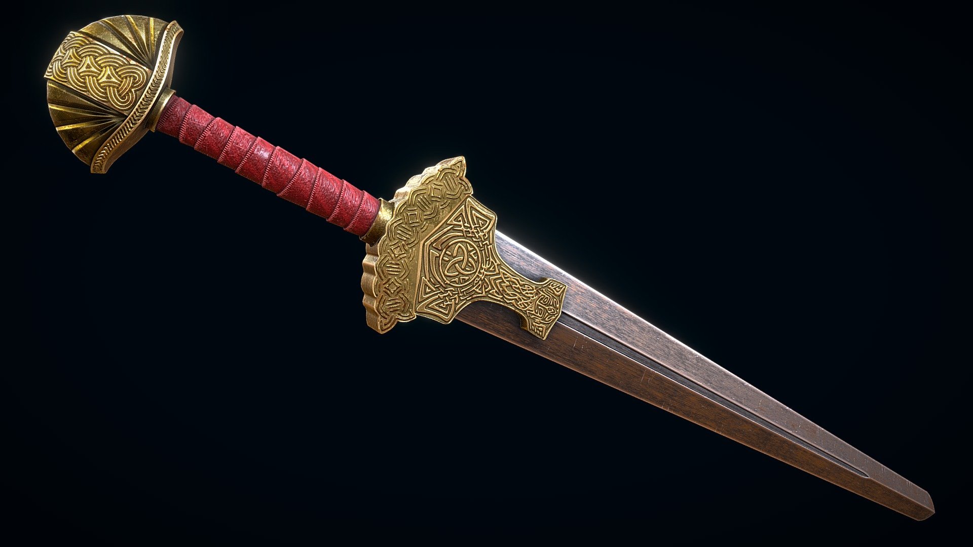 Espada vikinga de alta calidad Modelo 3D $6 - .unknown .ma .fbx .obj -  Free3D