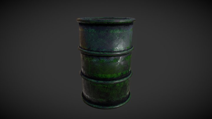 Toxic Waste 3D Model