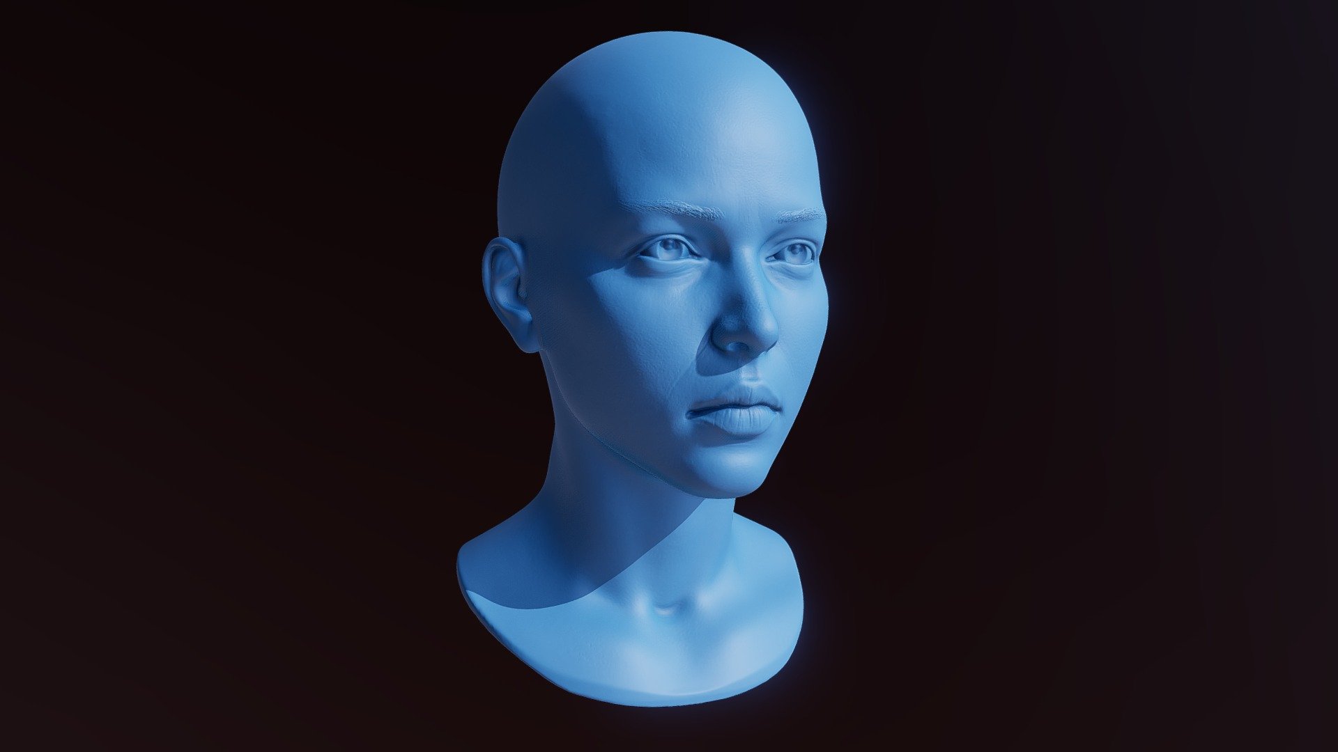 Female Left Hand Mannequin | 3D Print Model