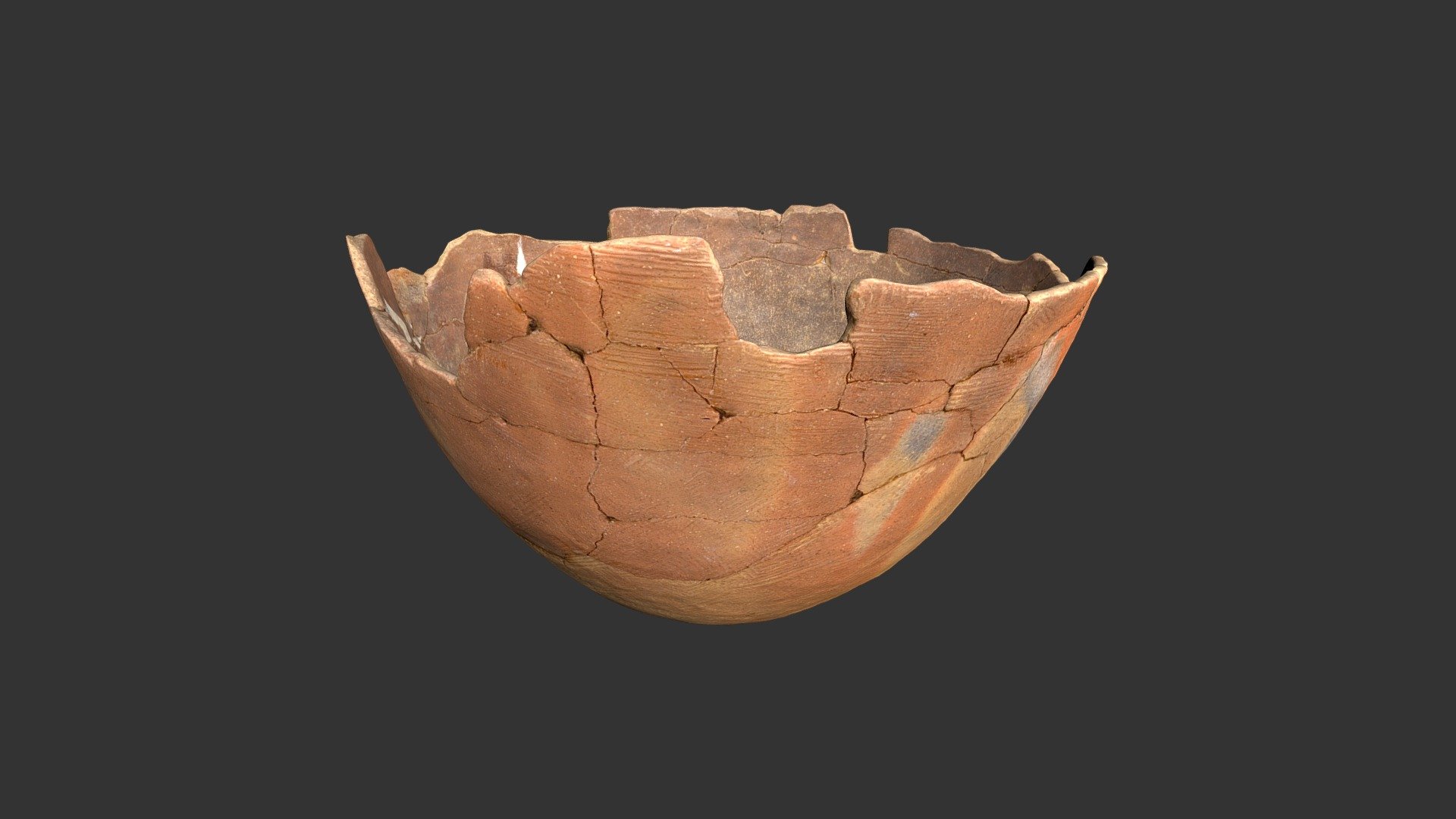 Pee Dee Complicated Stamped Jar Base (313p3554)