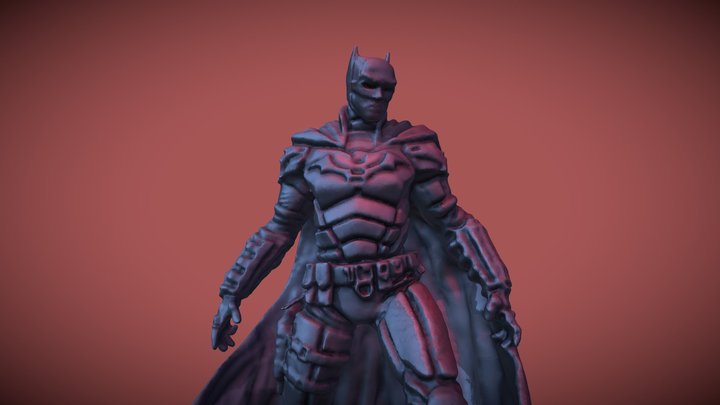 Batman 2022 35mm FIGURE 3D Model