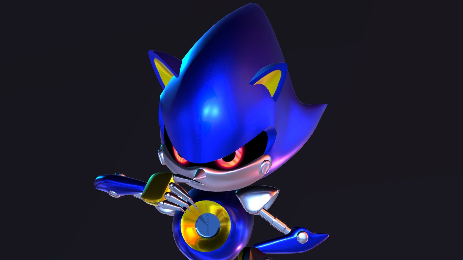 The Metal Sonic - Metal Sonic The Robotic Hedgehog - Free