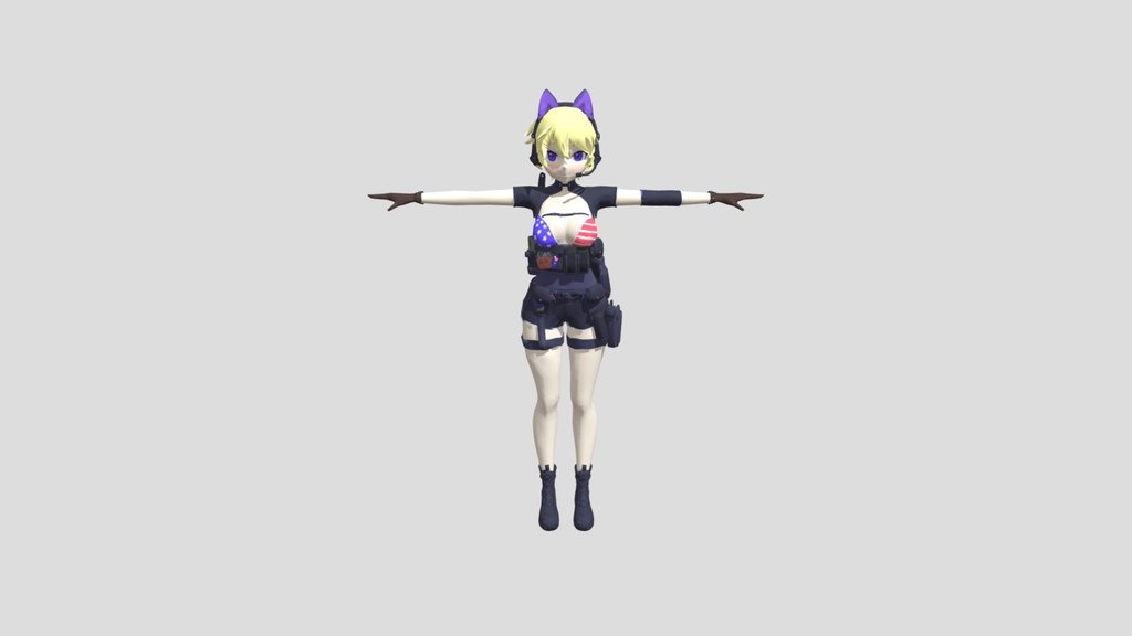 Kate from War Thunder Senrai Maidens