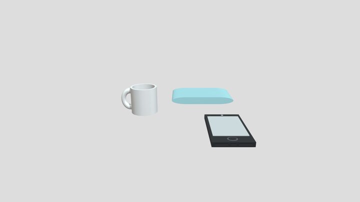 Yuna - 3 Objects In My House 3D Model