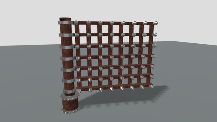 Spike Trap 3D Model