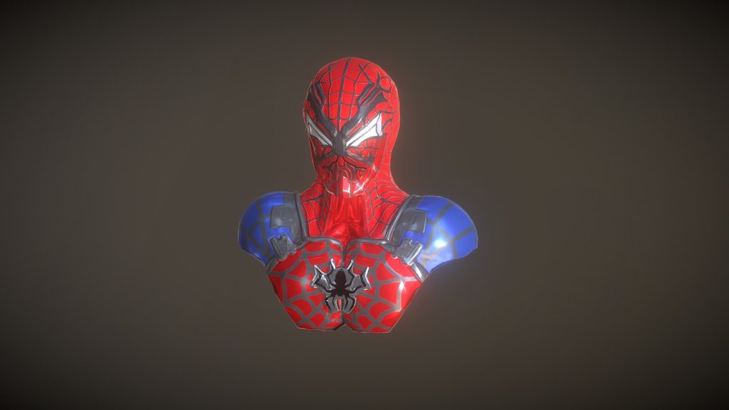 Spider 1987 redesign — Sketchfab embed 3D viewer
