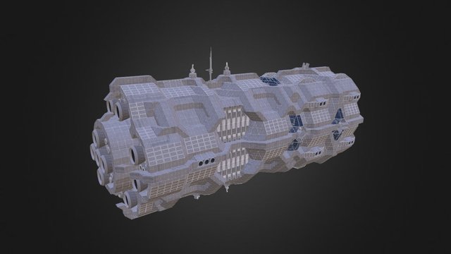 ORSANIS - The Orbital Canon 3D Model