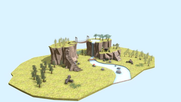 Forest Sence 01 3D Model