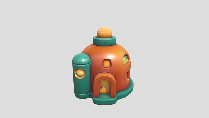 Low Poly Cool House Pack