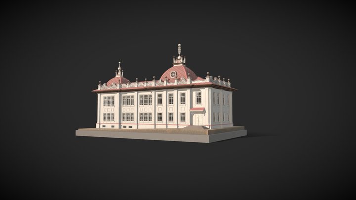 Дом купца первой гильдии Исхака Габдулвалиева 3D Model