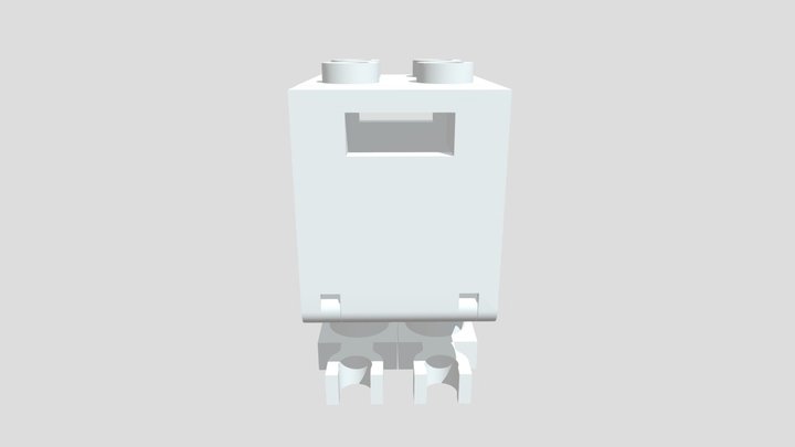 Lego Gonk Droid (downloadable) 3D Model