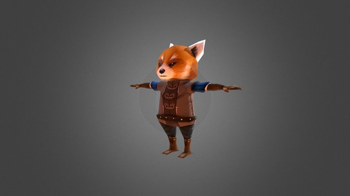 PANCHO Villager NPC 3D Model