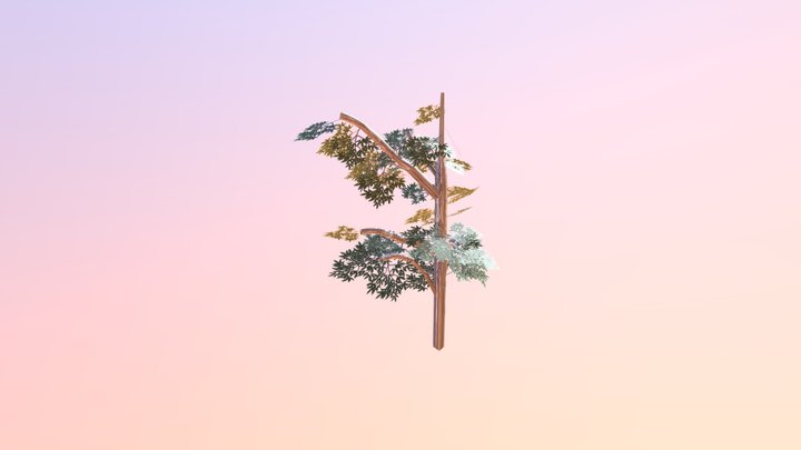 Tree Textured 3D Model