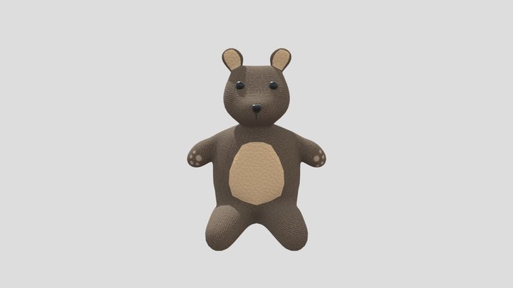 Stuffed Bear 3D Model