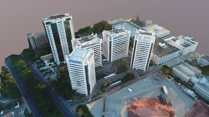Skyscrapers 02 .::RAWscan::. – Kostenloses 3D-Modell STL
