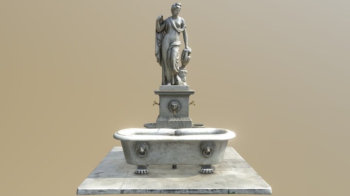 Naiade Fountain Statue - Lucca