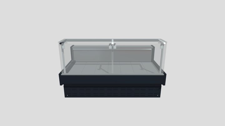 Витрина холодильная Lida-Kub - 1 3D Model