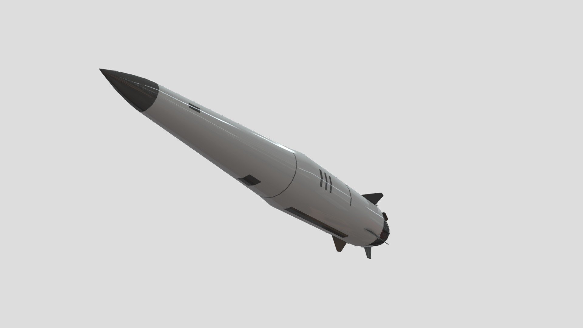 Kinzhal Hypersonic Missile (KH-47M2) - 3D Model By Praghasa (@Praghasa ...