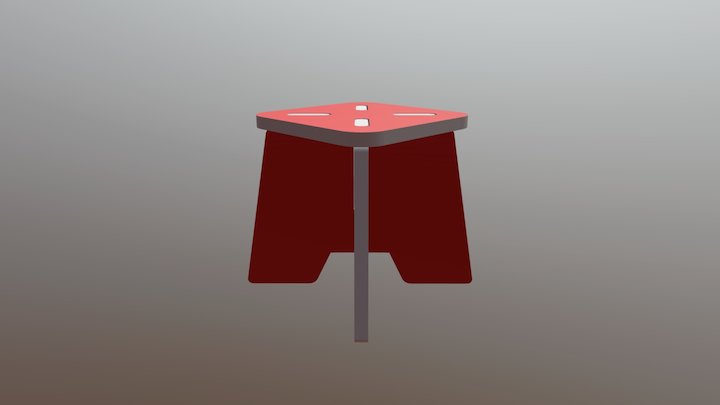 Kids-chair 3D Model