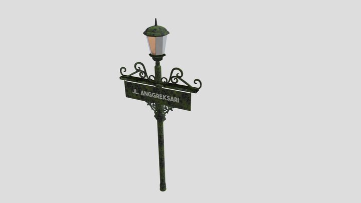 Road Sign 3D Model