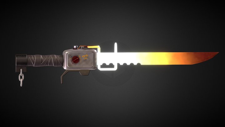 Induction Blade 3D Model