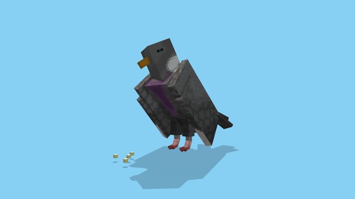Pigeon 3D Model