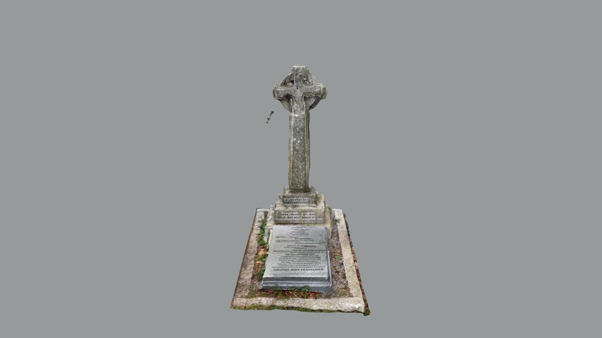 Memorial to Col John Pennycuik