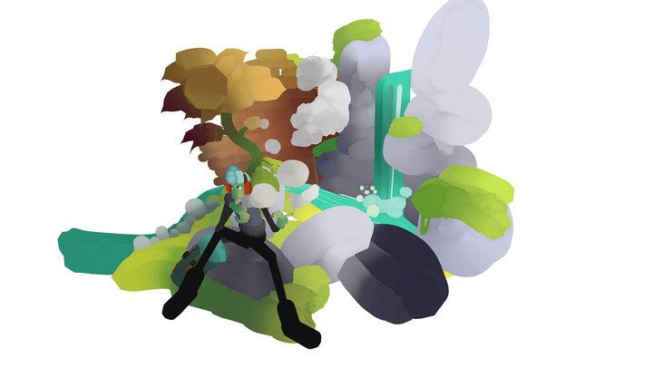 Quill VR - Therese's Journey 3D Model