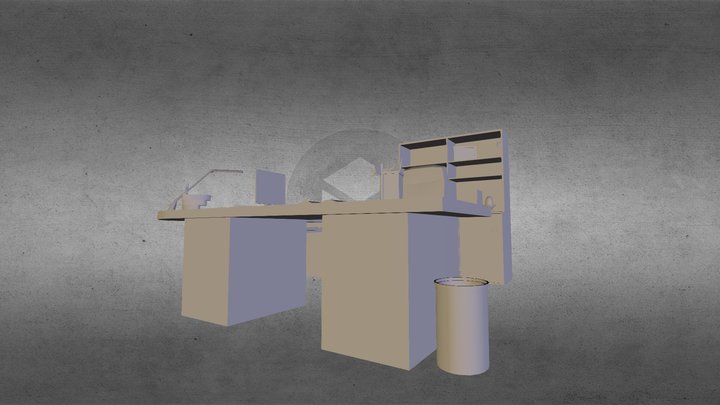 Escritorio 3D Model