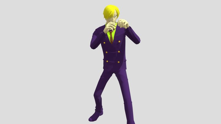 Sanji (One Piece) 3D Model
