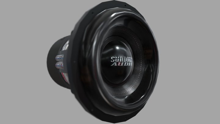 sound system sundown subwoofer 2500 rms – Kostenloses 3D-Modell STL