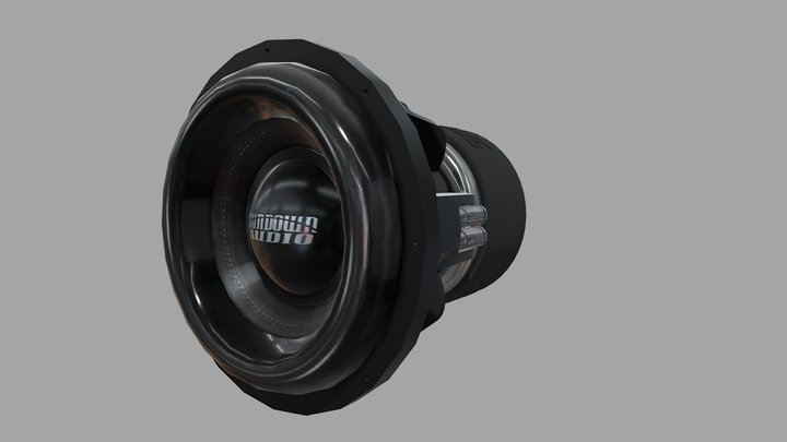 sound system sundown subwoofer 2500 rms – Modelo 3D gratuito STL