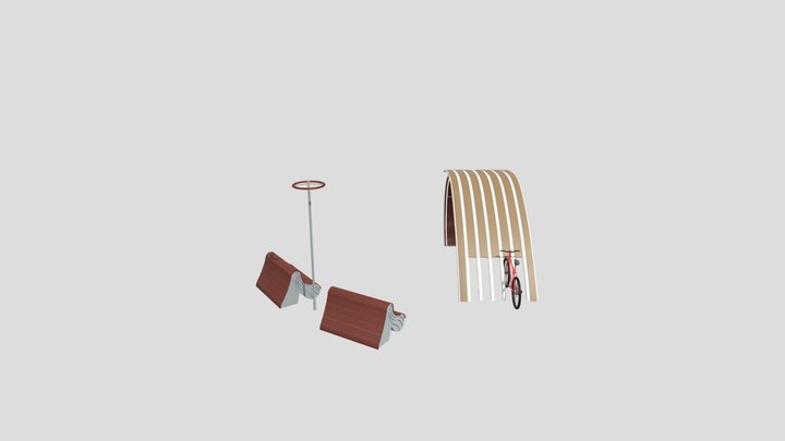 Библиотека для буккроссига 3D Model