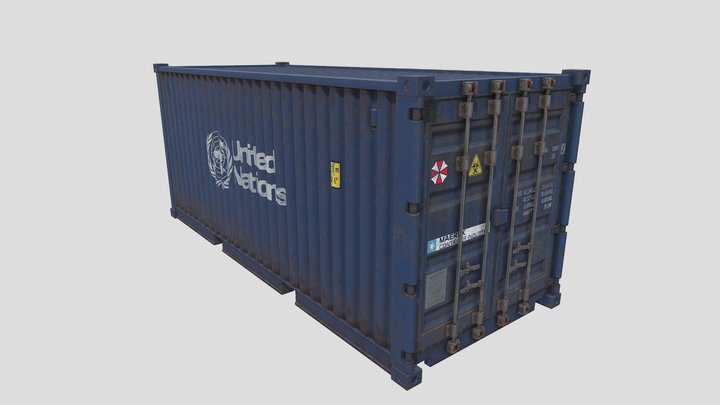 Transport container 3D Model