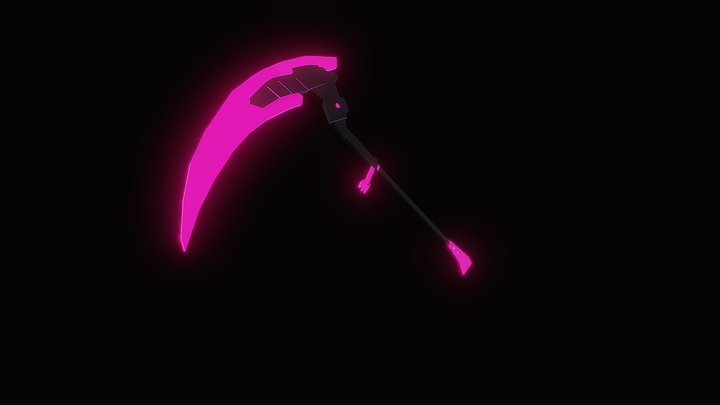 Purple sycthe 3D Model