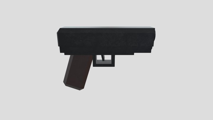Gun 3D Model