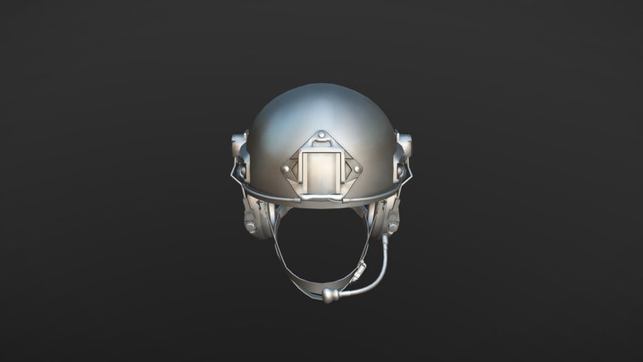 Helmet MISH 2001 3D Model