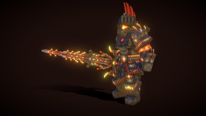 Hell Guardian [Model Engine] 3D Model