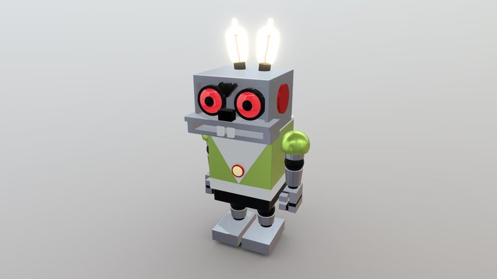 Roborabbit 3D Model