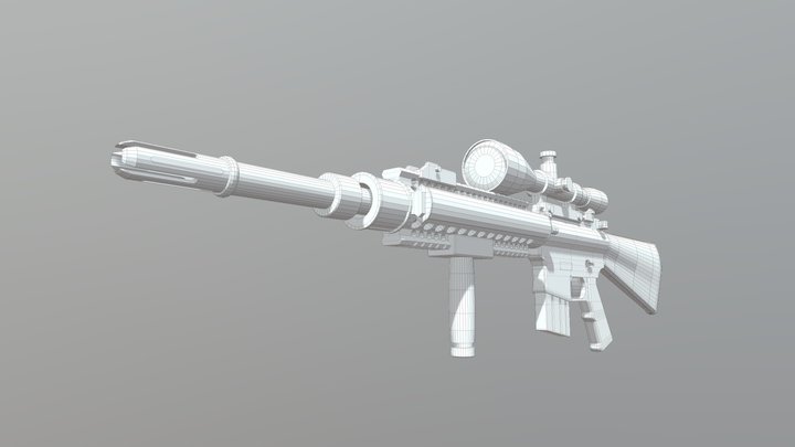 Mk.12 SPR | Weekday Incident (Project) 3D Model