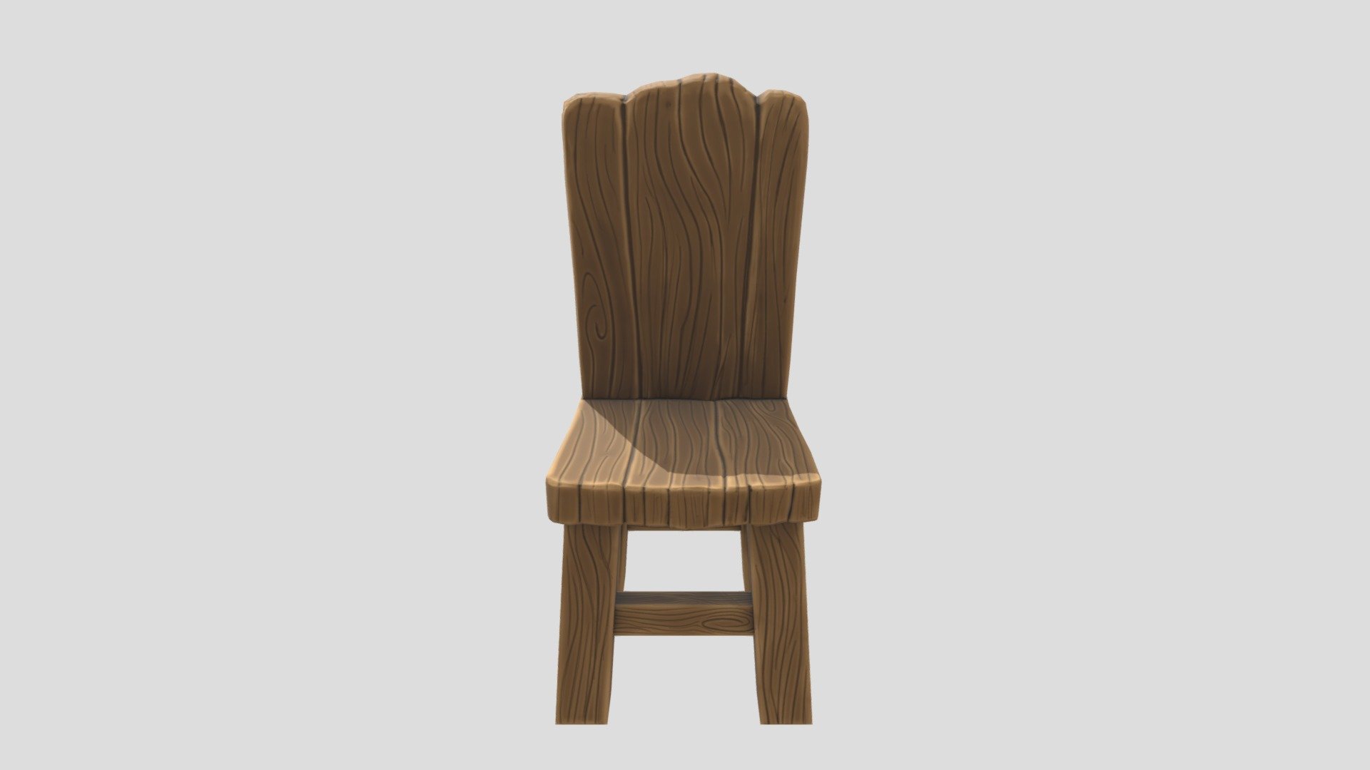Stylized Tavern Chair - 3D model by mechlai [7e03749] - Sketchfab