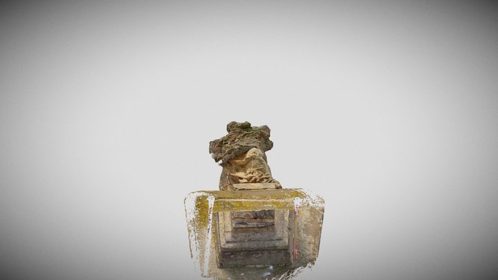 socha sv. Josefa 3D Model