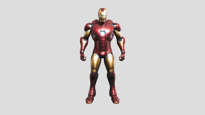 Iron Man 3D Model