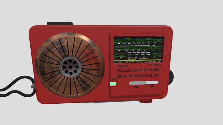 Radio Silent Hill 3 3D Model