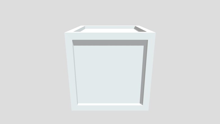 Crate 3D Model