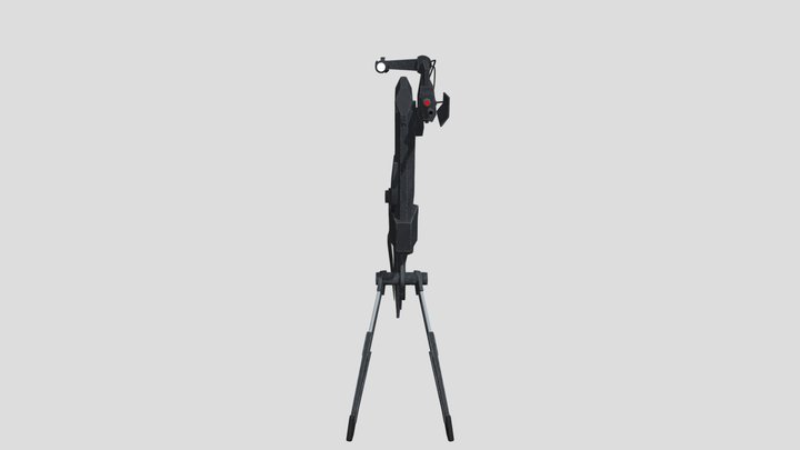 Combine Turret 3D Model