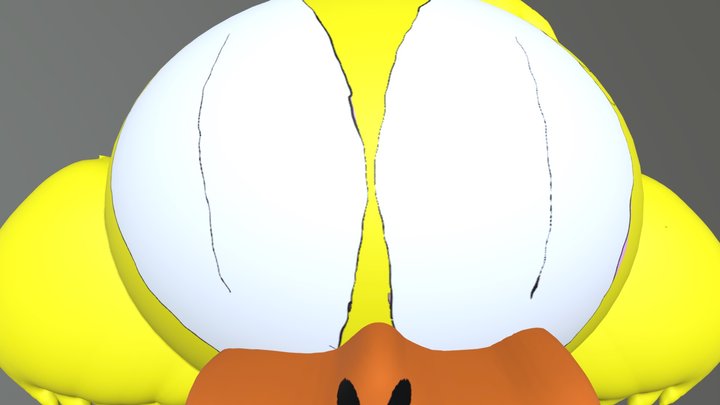Chica Toy 3D Model